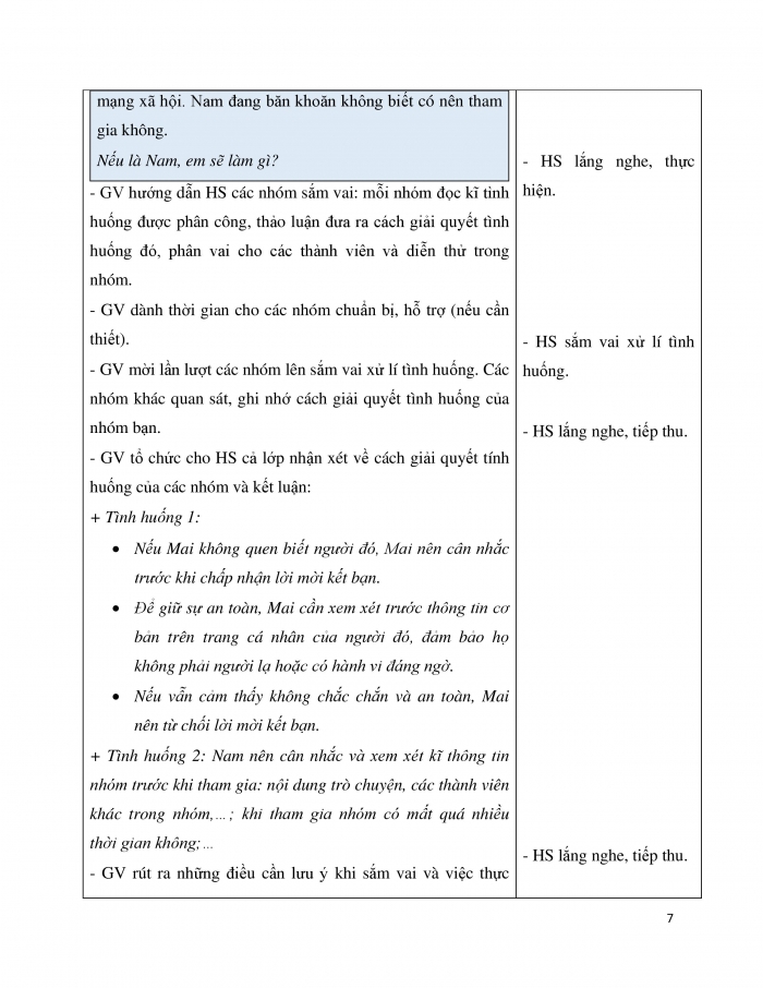 Giáo án và PPT Hoạt động trải nghiệm 5 chân trời bản 1 Chủ đề 2: An toàn cho em An toàn cho mọi người - Tuần 6