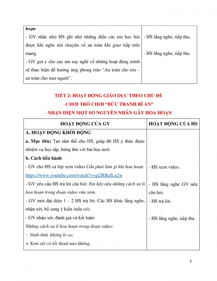 Giáo án và PPT Hoạt động trải nghiệm 5 chân trời bản 1 Chủ đề 2: An toàn cho em An toàn cho mọi người - Tuần 7