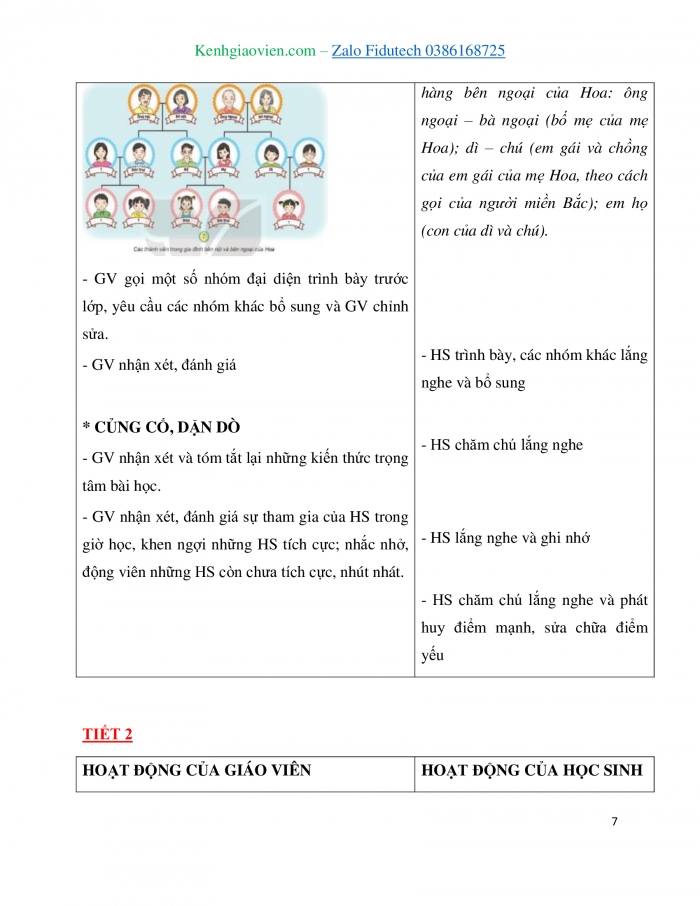 Giáo án và PPT Tự nhiên và Xã hội 3 kết nối Bài 1: Họ hàng và những ngày kỉ niệm của gia đình