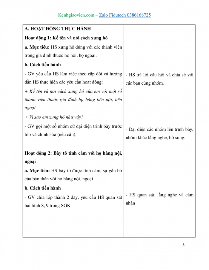 Giáo án và PPT Tự nhiên và Xã hội 3 kết nối Bài 1: Họ hàng và những ngày kỉ niệm của gia đình