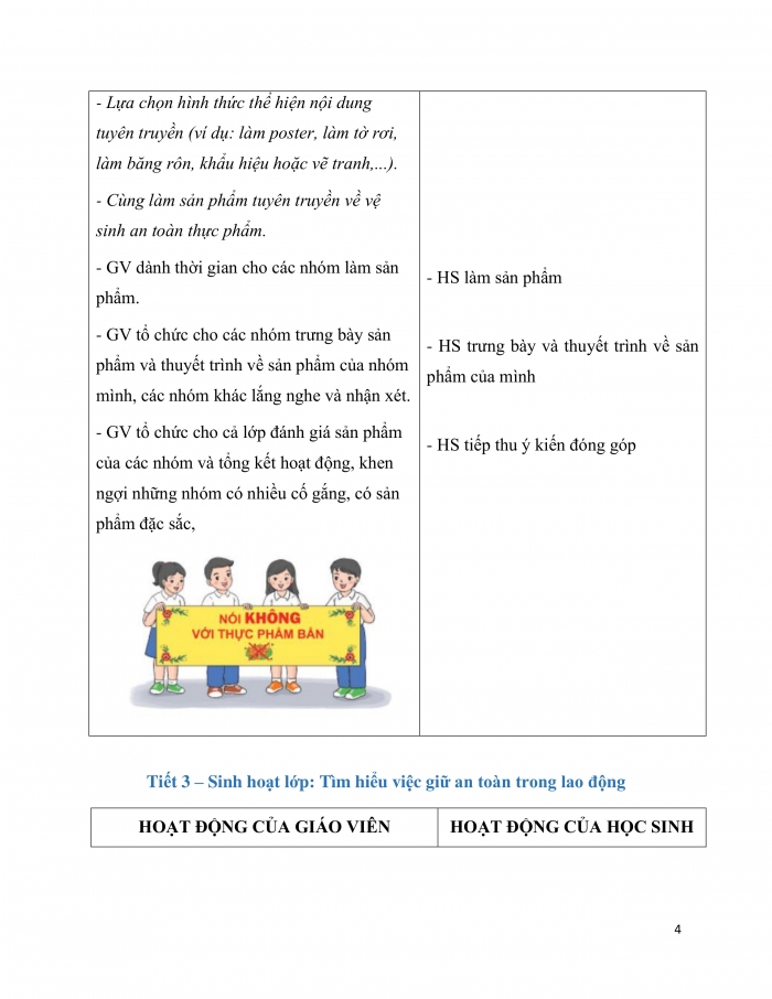 Giáo án và PPT Hoạt động trải nghiệm 3 chân trời Chủ đề 2: An toàn trong cuộc sống - Tuần 8