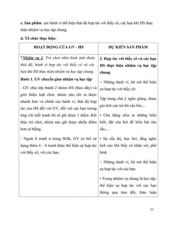 Giáo án và PPT Hoạt động trải nghiệm 7 chân trời bản 2 Chủ đề 3: Phát triển mối quan hệ hoà đồng và hợp tác