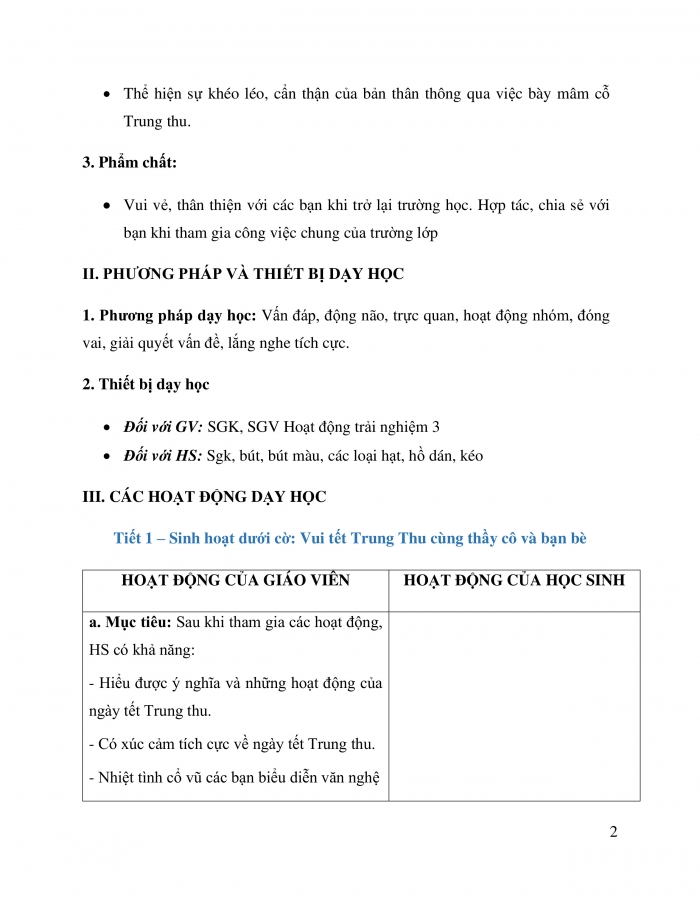 Giáo án và PPT Hoạt động trải nghiệm 3 cánh diều Chủ đề 1: Trường học mến yêu - Tuần 4