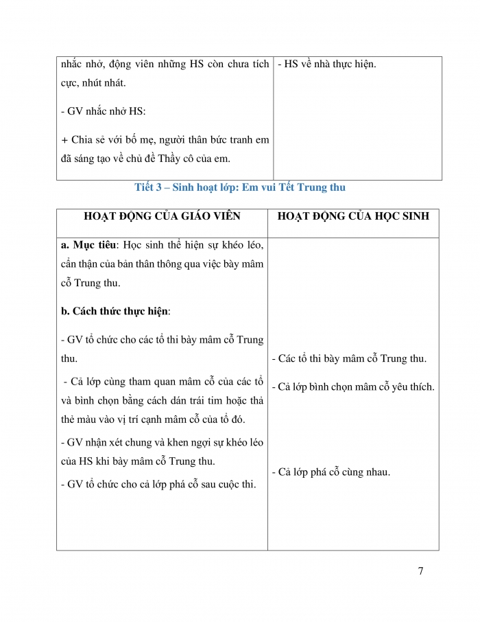 Giáo án và PPT Hoạt động trải nghiệm 3 cánh diều Chủ đề 1: Trường học mến yêu - Tuần 4