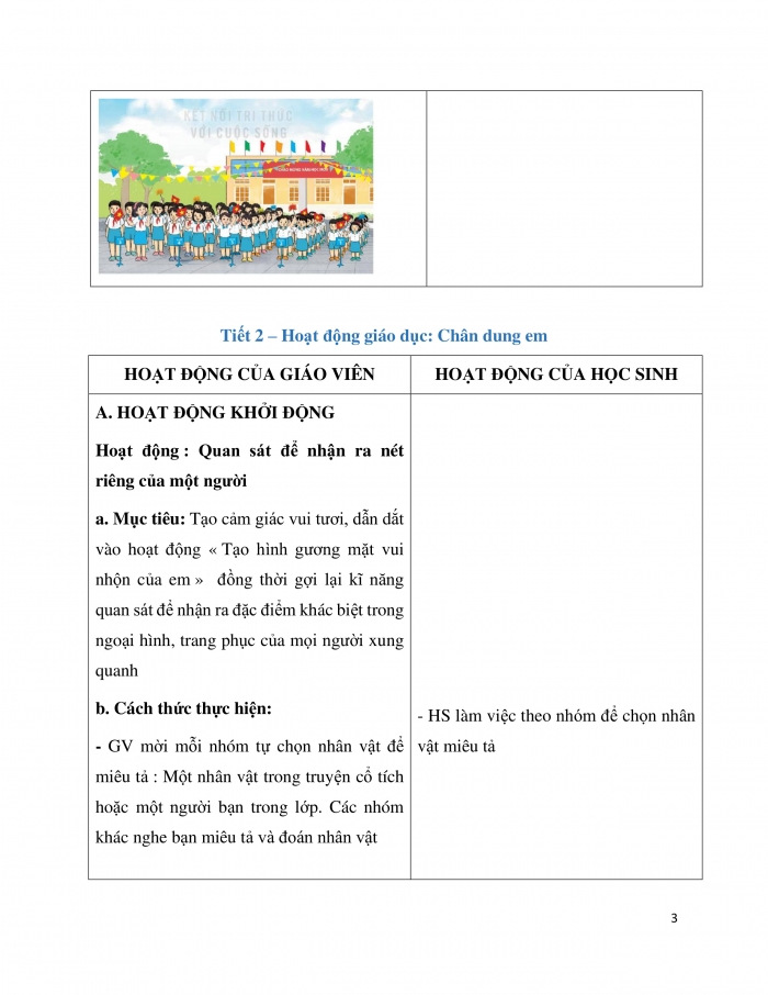 Giáo án và PPT Hoạt động trải nghiệm 3 kết nối Chủ đề: Tự giới thiệu về mình - Tuần 1