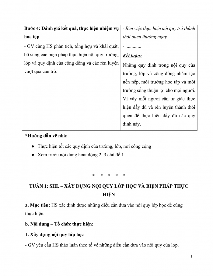 Giáo án và PPT Hoạt động trải nghiệm 10 kết nối Chủ đề 1: Phát huy truyền thống nhà trường