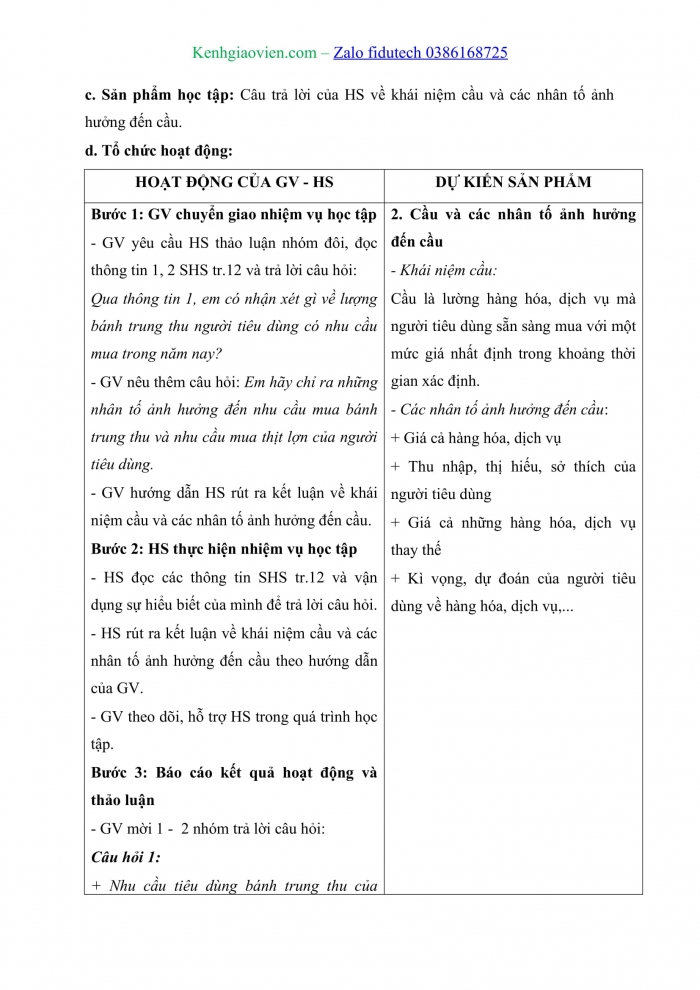 Giáo án và PPT Kinh tế pháp luật 11 kết nối Bài 2: Cung - cầu trong nền kinh tế thị trường