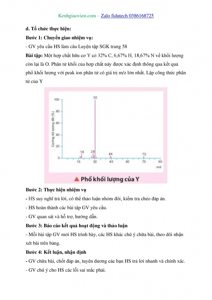 Giáo án và PPT Hoá học 11 chân trời Bài 10: Công thức phân tử hợp chất hữu cơ