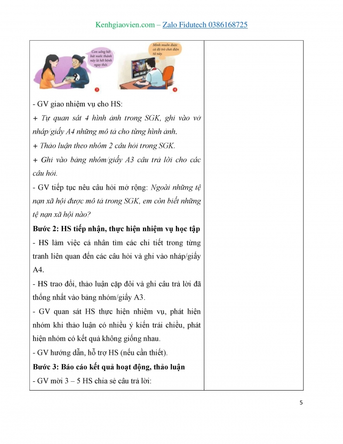 Giáo án và PPT Công dân 7 cánh diều Bài 10: Tệ nạn xã hội