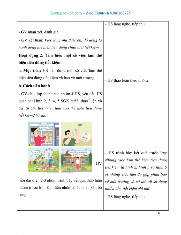 Giáo án và PPT Tự nhiên và Xã hội 3 chân trời Bài 12: Tiêu dùng tiết kiệm và bảo vệ môi trường