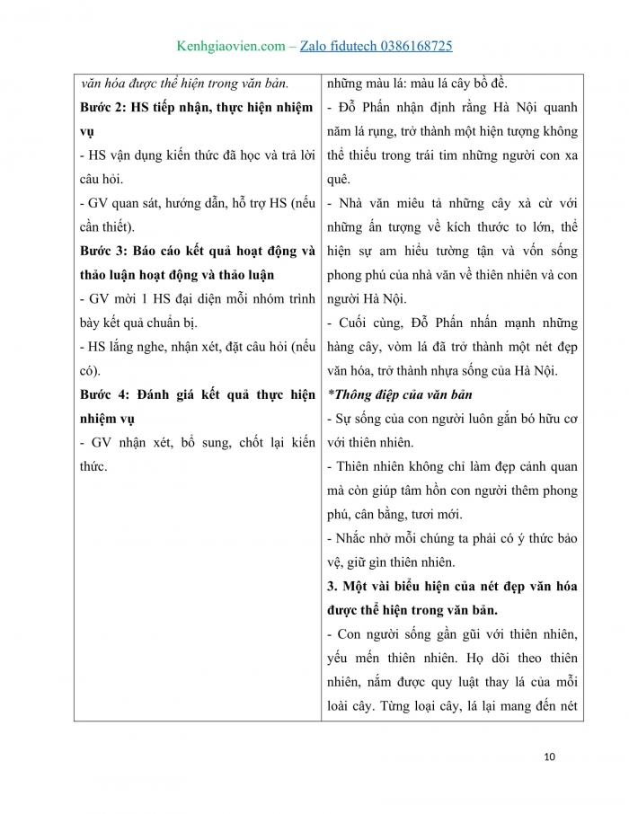 Giáo án và PPT Ngữ văn 11 chân trời Bài 1: Cõi lá (Đỗ Phấn)