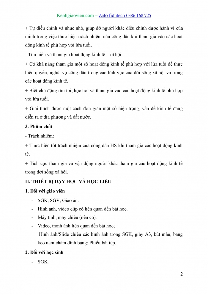 Giáo án và PPT Kinh tế pháp luật 10 cánh diều Bài 1: Các hoạt động kinh tế trong đời sống xã hội