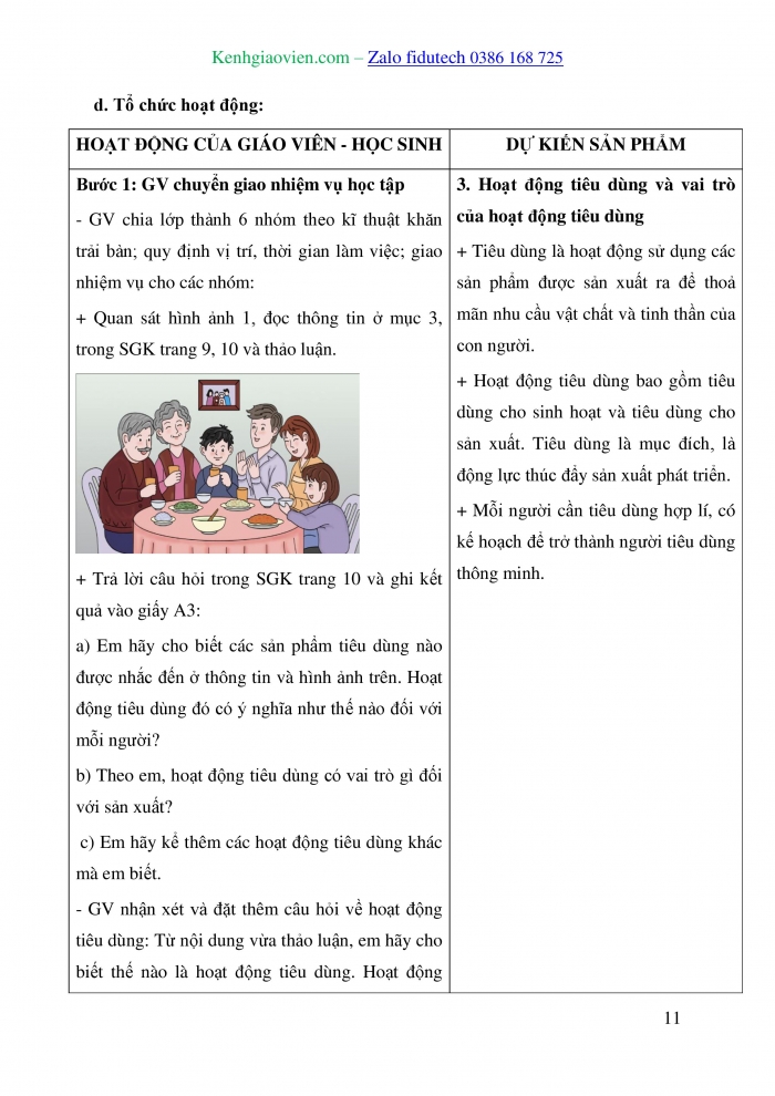 Giáo án và PPT Kinh tế pháp luật 10 cánh diều Bài 1: Các hoạt động kinh tế trong đời sống xã hội