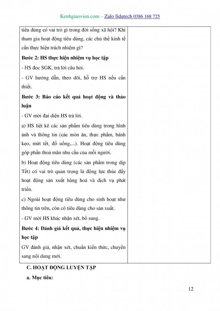 Giáo án và PPT Kinh tế pháp luật 10 cánh diều Bài 1: Các hoạt động kinh tế trong đời sống xã hội