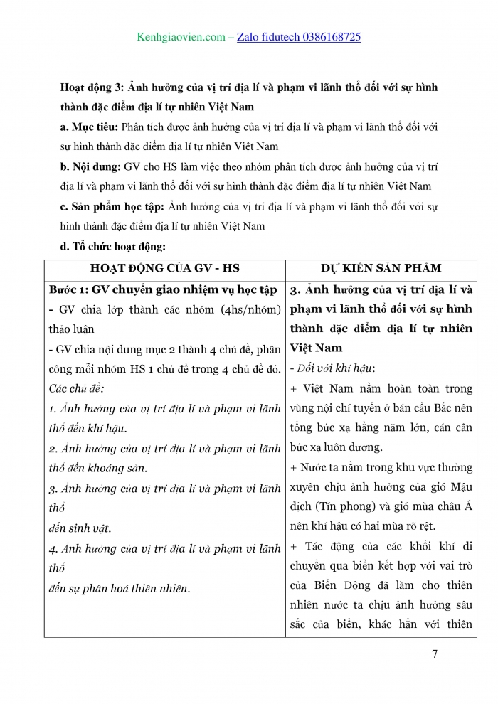 Giáo án và PPT Địa lí 8 chân trời Bài 1: Đặc điểm vị trí địa lí và phạm vi lãnh thổ