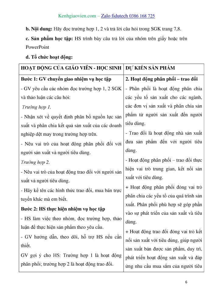 Giáo án và PPT Kinh tế pháp luật 10 chân trời Bài 1: Nền kinh tế và các hoạt động của nền kinh tế