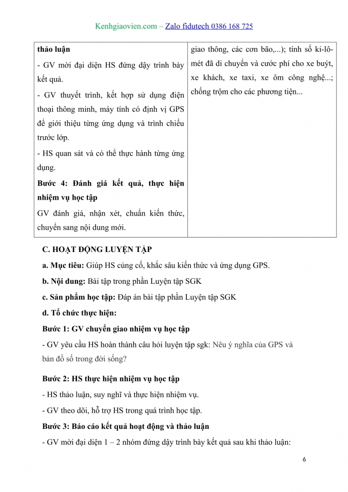 Giáo án và PPT Địa lí 10 kết nối Bài 3: Sử dụng bản đồ trong học tập và đời sống, một số ứng dụng của GPS và bản đồ số trong đời sống