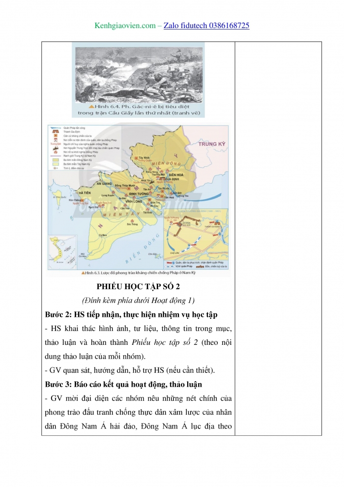 Giáo án và PPT Lịch sử 11 chân trời Bài 6: Hành trình đi đến độc lập dân tộc ở Đông Nam Á