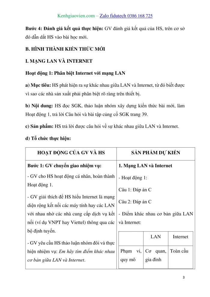 Giáo án và PPT Tin học 10 kết nối Bài 8: Mạng máy tính trong cuộc sống hiện đại