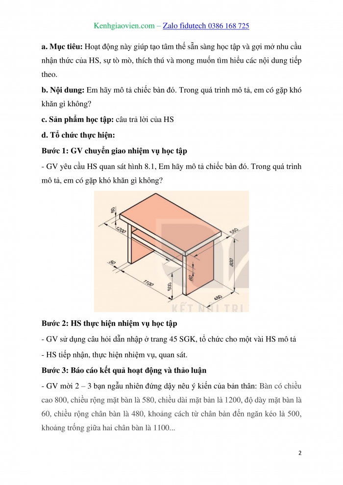 Giáo án và PPT Thiết kế và Công nghệ 10 kết nối Bài 8: Bản vẽ kĩ thuật và tiêu chuẩn trình bày bản vẽ kĩ thuật