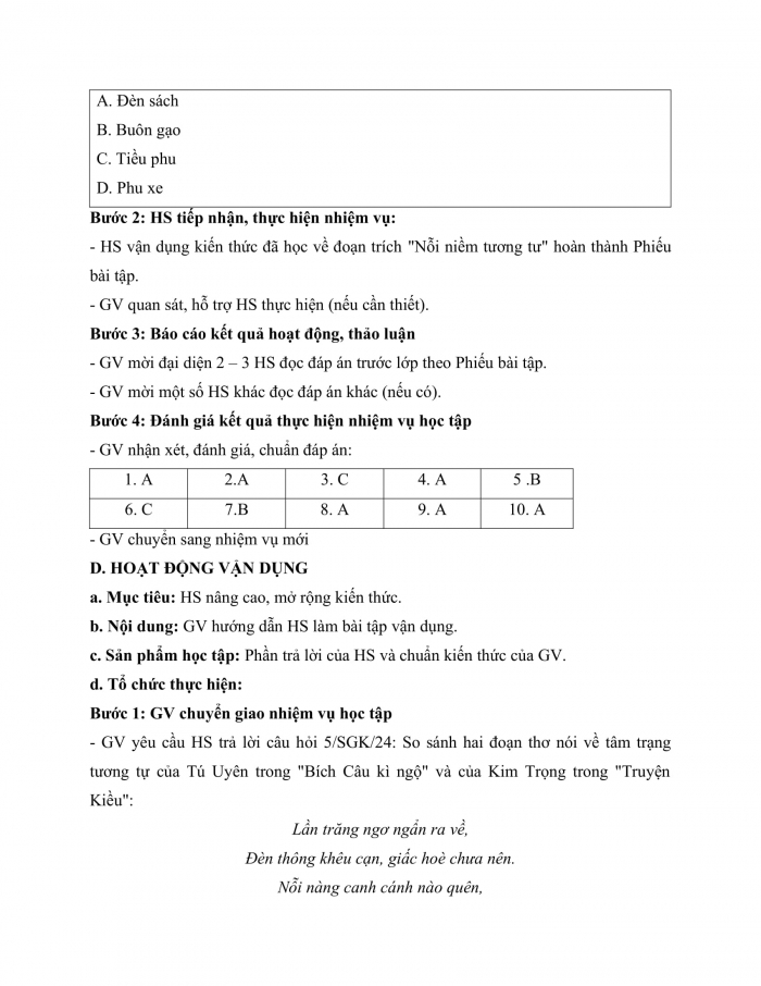 Giáo án và PPT Ngữ văn 11 cánh diều Bài 1: Nỗi niềm tương tư (Trích Bích Câu kì ngộ – Vũ Quốc Trân)