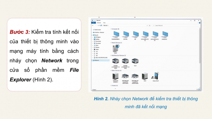 Giáo án điện tử Khoa học máy tính 12 chân trời Bài B3: Thực hành kết nối và sử dụng mạng trên thiết bị thông minh