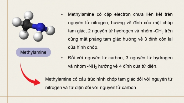 Giáo án điện tử Hóa học 12 cánh diều Bài 5: Amine