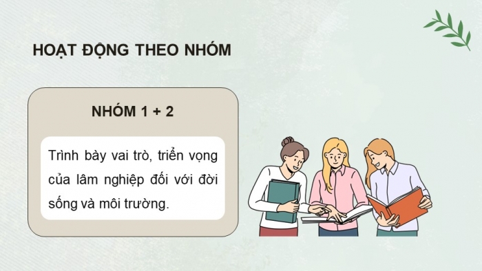 Giáo án điện tử Công nghệ 12 Lâm nghiệp Thủy sản Cánh diều Bài Ôn tập chủ đề 1