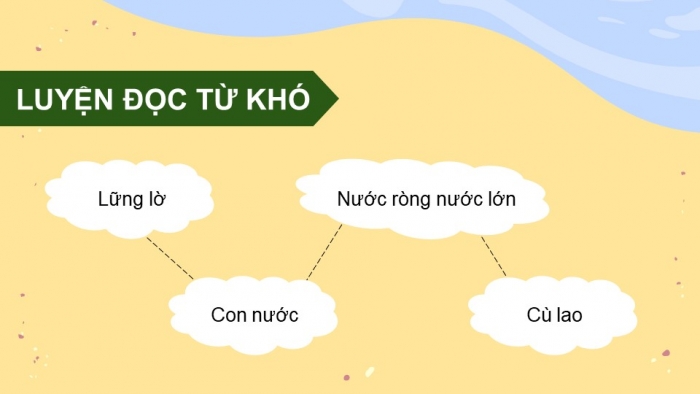 Giáo án điện tử Tiếng Việt 5 kết nối Bài 4: Bến sông tuổi thơ