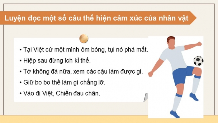 Giáo án điện tử Tiếng Việt 5 kết nối Bài 6: Ngôi sao sân cỏ