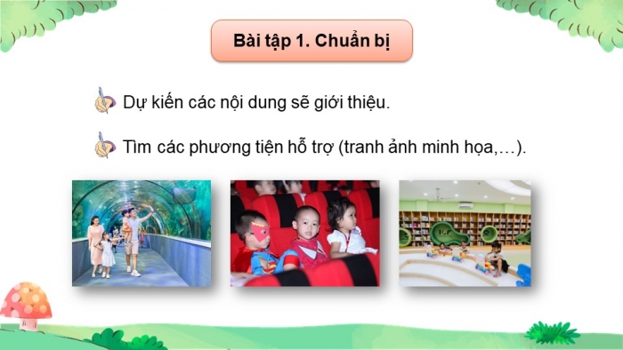 Giáo án điện tử Tiếng Việt 5 kết nối Bài 8: Những điểm vui chơi lí thú