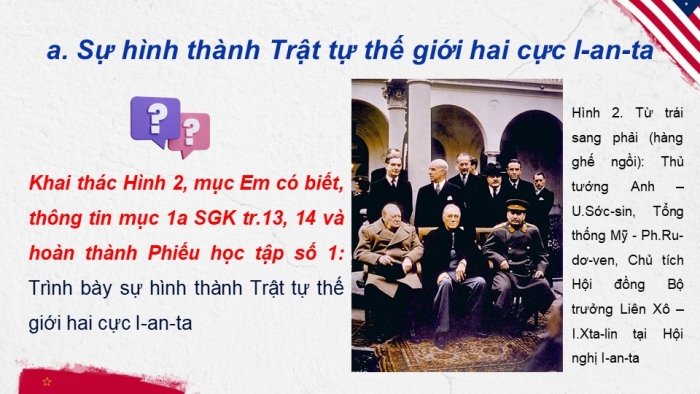 Giáo án điện tử Lịch sử 12 kết nối Bài 2: Trật tự thế giới trong Chiến tranh lạnh