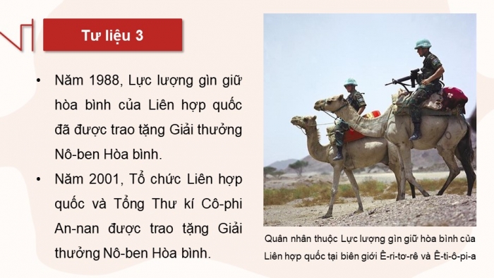 Giáo án điện tử Lịch sử 12 chân trời Bài 1: Liên hợp quốc (P2)