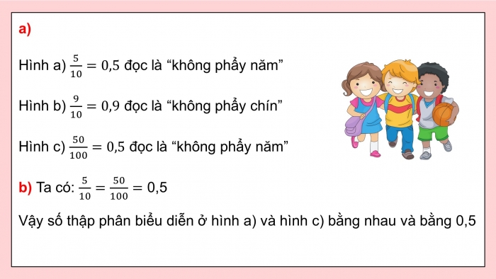 Giáo án PPT dạy thêm Toán 5 Kết nối bài 10: Khái niệm số thập phân