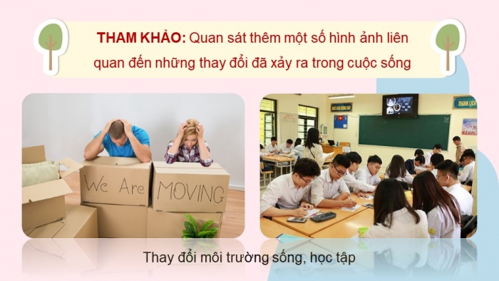 Giáo án điện tử hoạt động trải nghiệm 12 chân trời bản 2 chủ đề 1 hoạt động 3,4