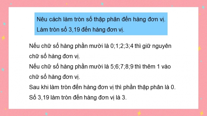 Giáo án PPT dạy thêm Toán 5 Chân trời bài 22: Làm tròn số thập phân