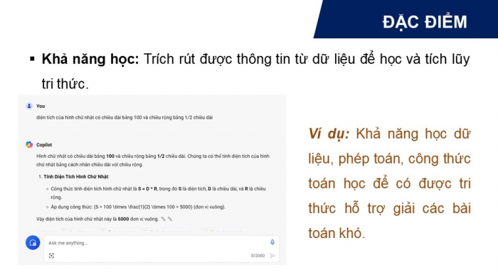 Giáo án điện tử Tin học ứng dụng 12 chân trời Bài A2: Trí tuệ nhân tạo và cuộc sống