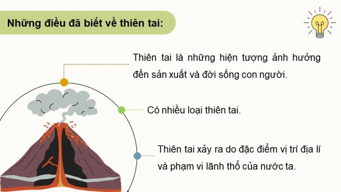 Giáo án điện tử chuyên đề địa lí 12 kết nối CĐ 1 phần 1: Những vấn đề chung về thiên tai