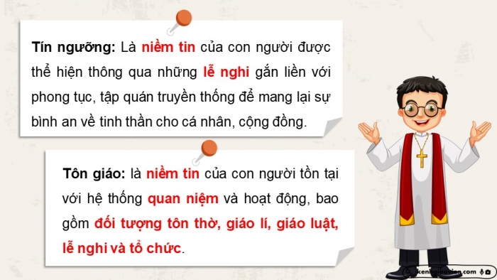 Giáo án điện tử chuyên đề Lịch sử 12 chân trời CĐ 1 Phần 1: Khái lược về tín ngưỡng và tôn giáo