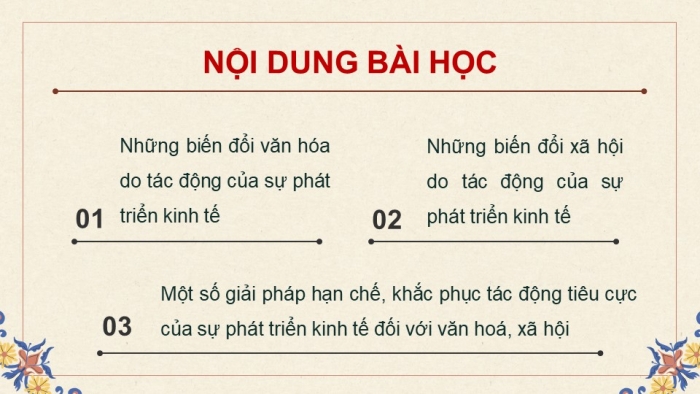 Giáo án điện tử chuyên đề Kinh tế pháp luật 12 cánh diều CĐ 1: Phát triển kinh tế và sự biến đổi văn hoá, xã hội (P1)