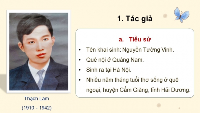 Giáo án điện tử Ngữ văn 12 chân trời Bài 2: Hai đứa trẻ (Thạch Lam)