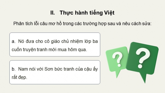 Giáo án điện tử Ngữ văn 12 chân trời Bài 2: Ôn tập