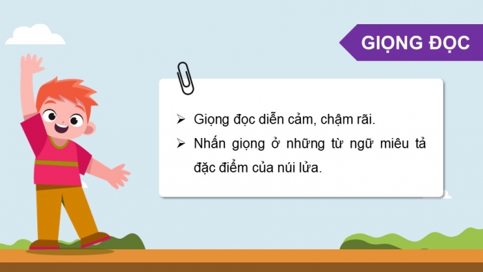 Giáo án điện tử Tiếng Việt 5 kết nối Bài 14: Những ngọn núi nóng rẫy