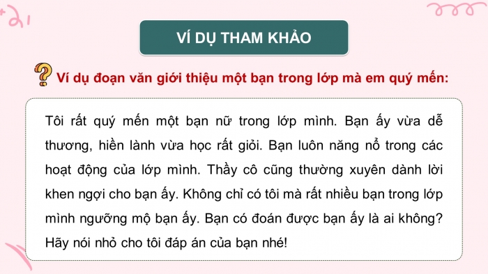 Giáo án điện tử Tiếng Việt 5 cánh diều Bài 2: Chúng mình thật đáng yêu