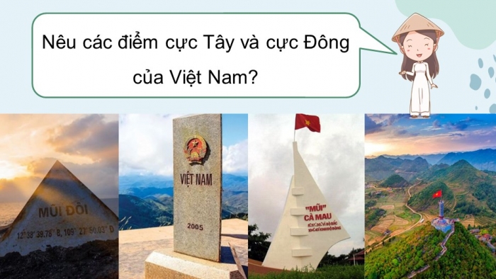 Giáo án điện tử Lịch sử và Địa lí 5 chân trời Bài 1: Vị trí địa lí, lãnh thổ, đơn vị hành chính, Quốc kì, Quốc huy, Quốc ca