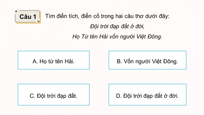 Giáo án điện tử Ngữ văn 9 cánh diều Bài 2: Điển cố, điển tích