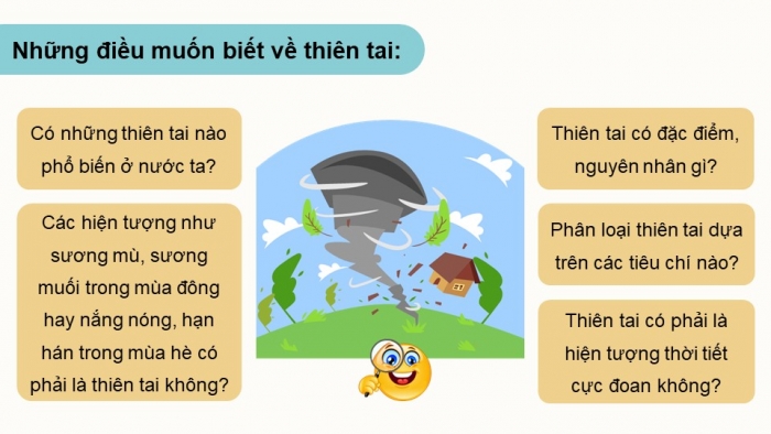 Giáo án điện tử chuyên đề địa lí 12 kết nối CĐ 1 phần 1: Những vấn đề chung về thiên tai