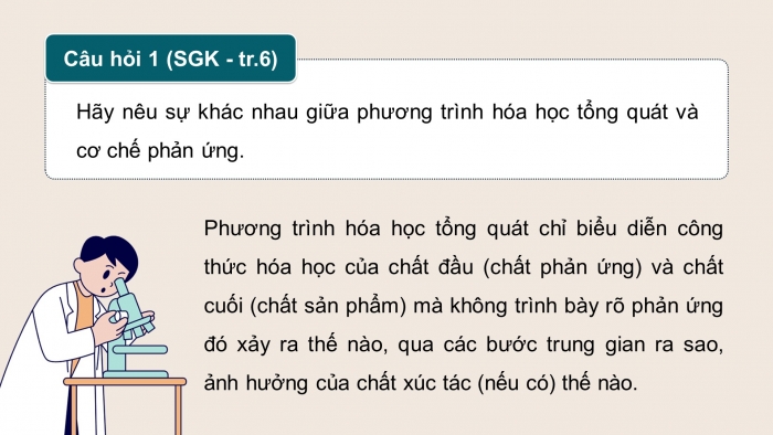 Giáo án điện tử chuyên đề Hoá học 12 cánh diều Bài 1: Giới thiệu về cơ chế phản ứng và các tiểu phân trung gian trong phản ứng hoá học hữu cơ