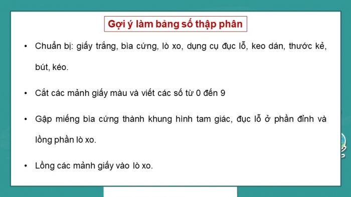 Giáo án điện tử Toán 5 cánh diều Bài 24: Em vui học Toán