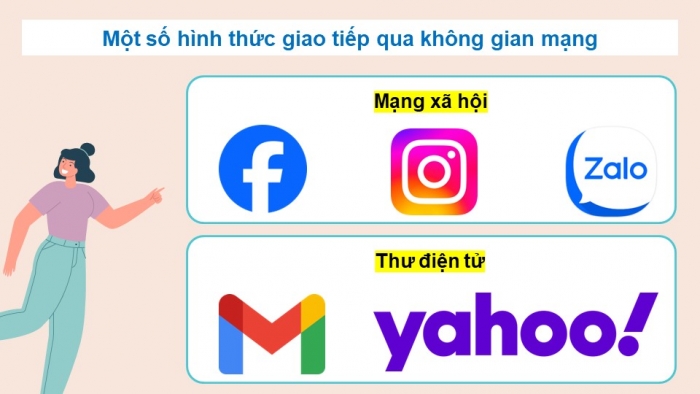 Giáo án điện tử Khoa học máy tính 12 kết nối Bài 6: Giao tiếp và ứng xử trong không gian mạng